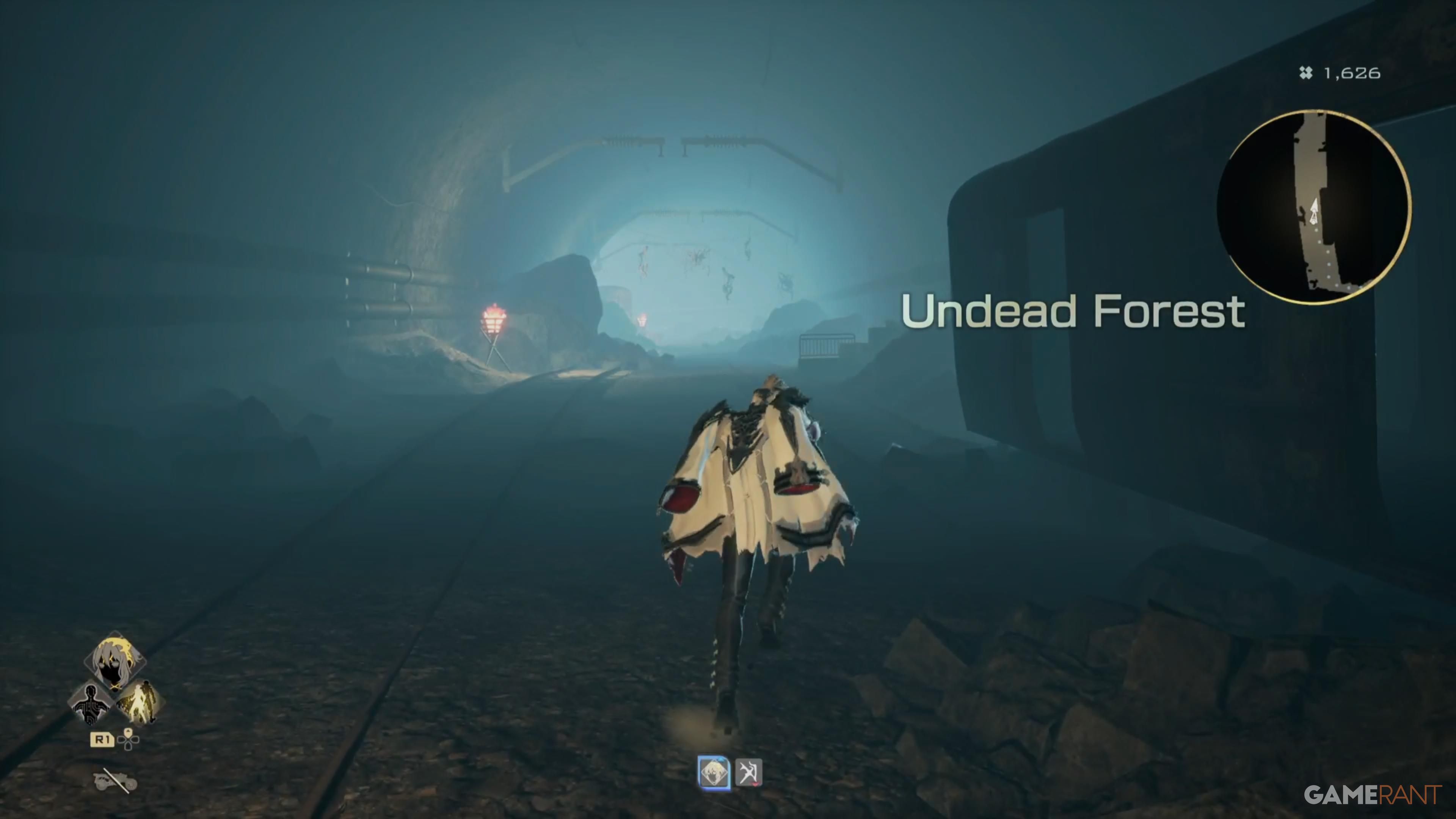 Where is Undead Forest's Entrance in Code Vein II