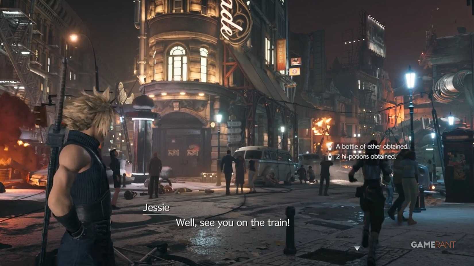 jessie giving cloud items chapter 2 ff7 remake intergrade (1)