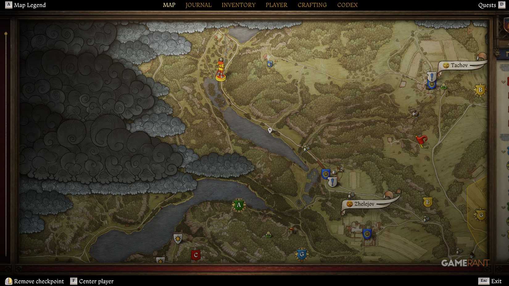 Kingdom Come Deliverance 2 - Jarda the Great Location Map