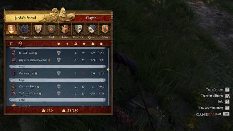 Kingdom Come Deliverance 2 - Loot on Jarda the Great's Friend