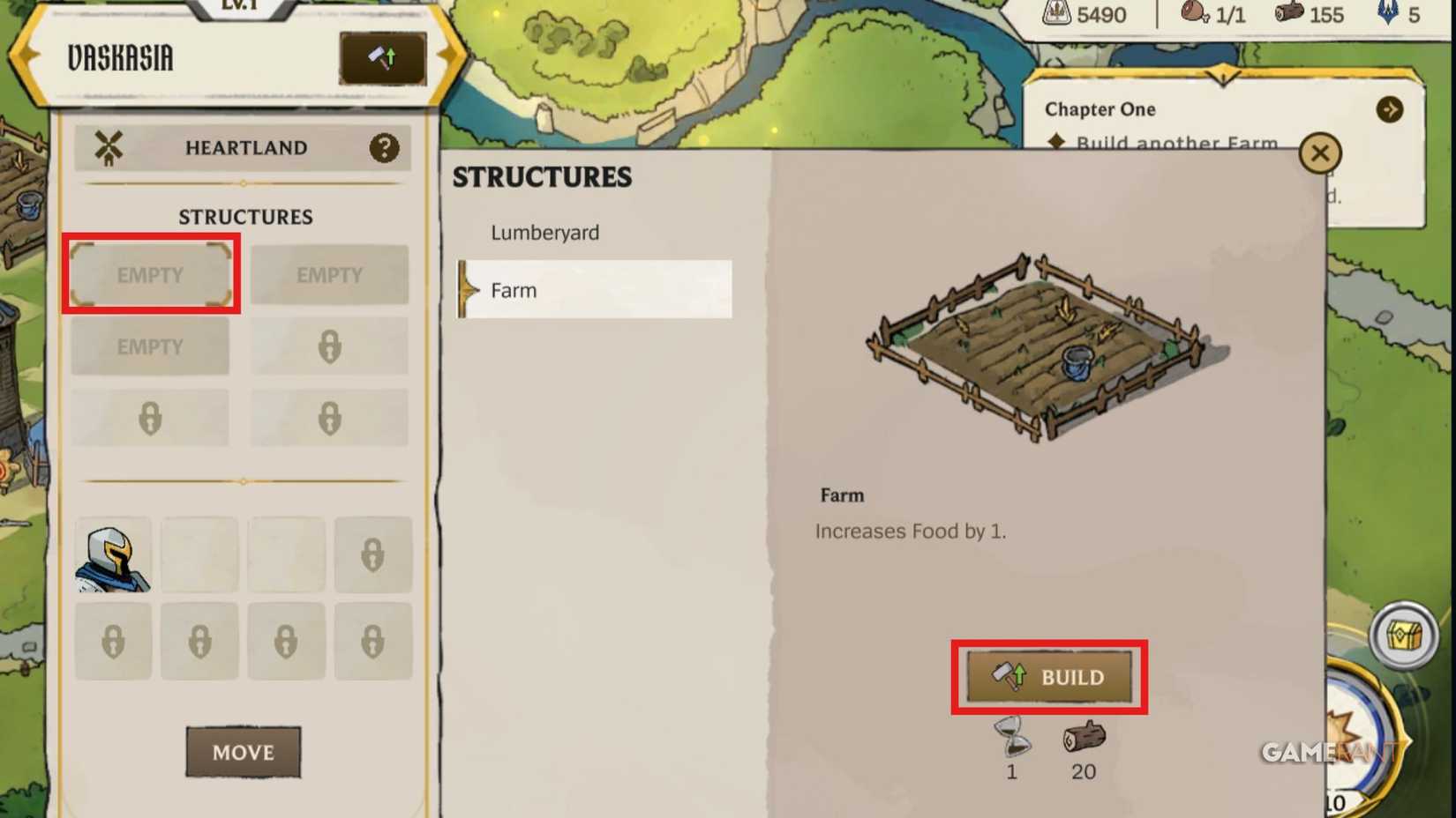 League of Legends - Demacia Rising - Build Farm