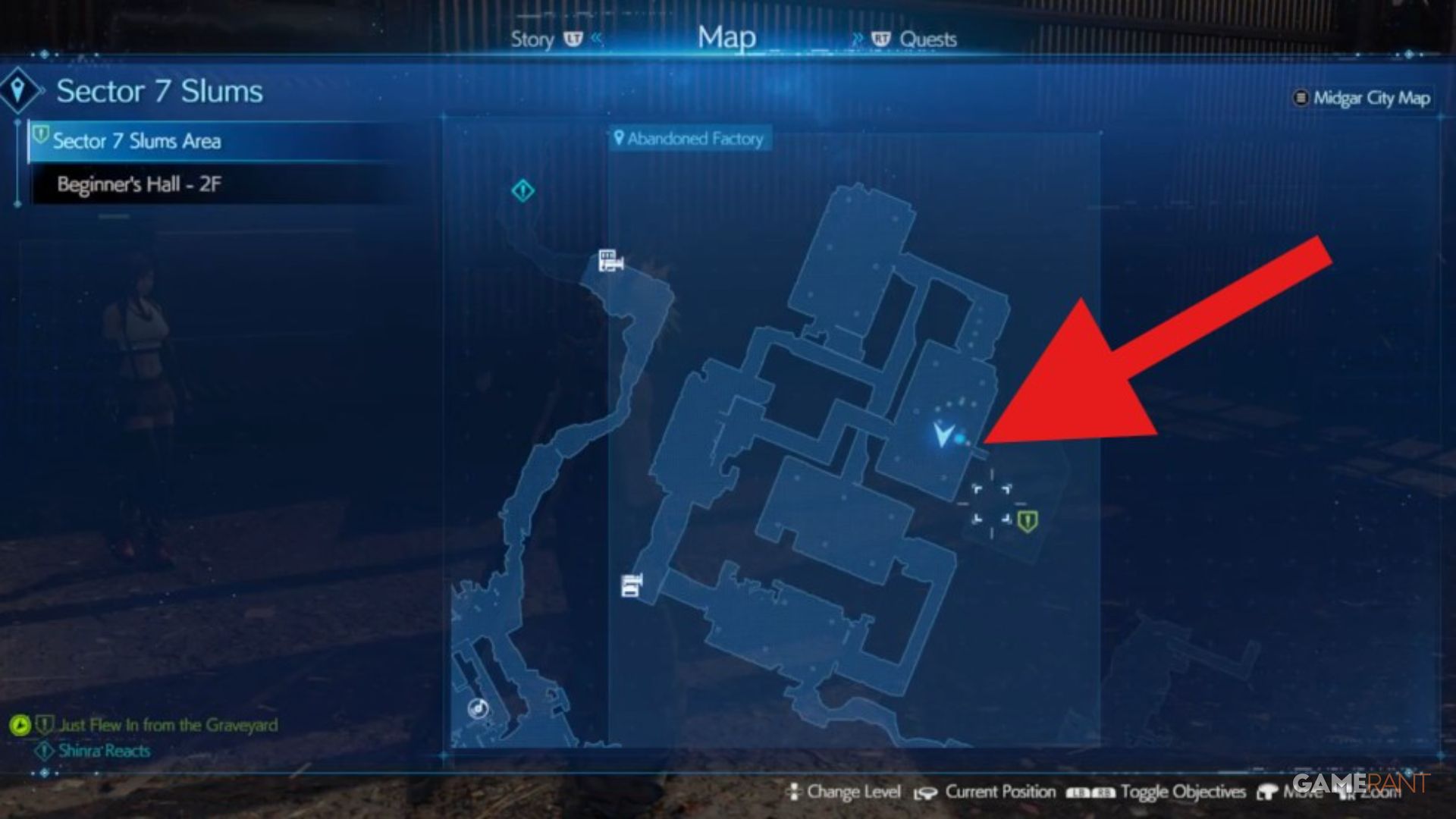 Final Fantasy 7 Remake Just Flew In from the Graveyard Key Location