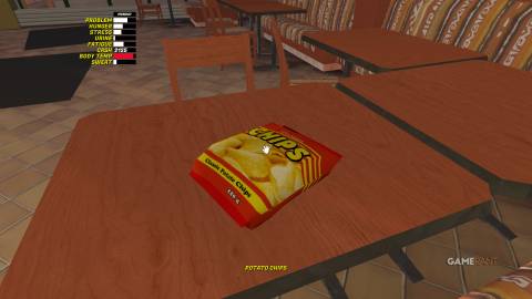 My Winter Car Eat Chips