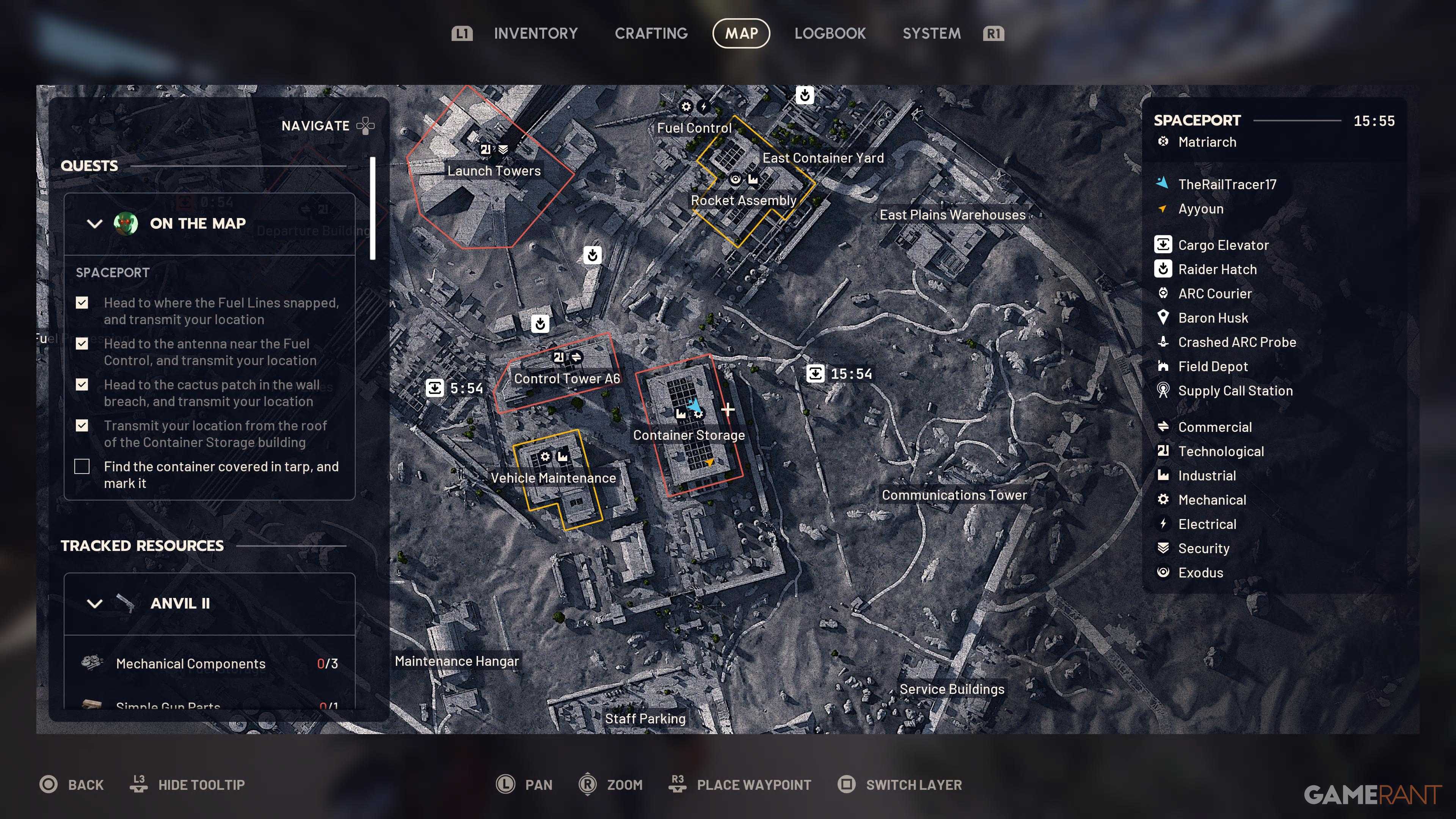 Acr Riders Map On the Map Quest Guide in Arc Raiders