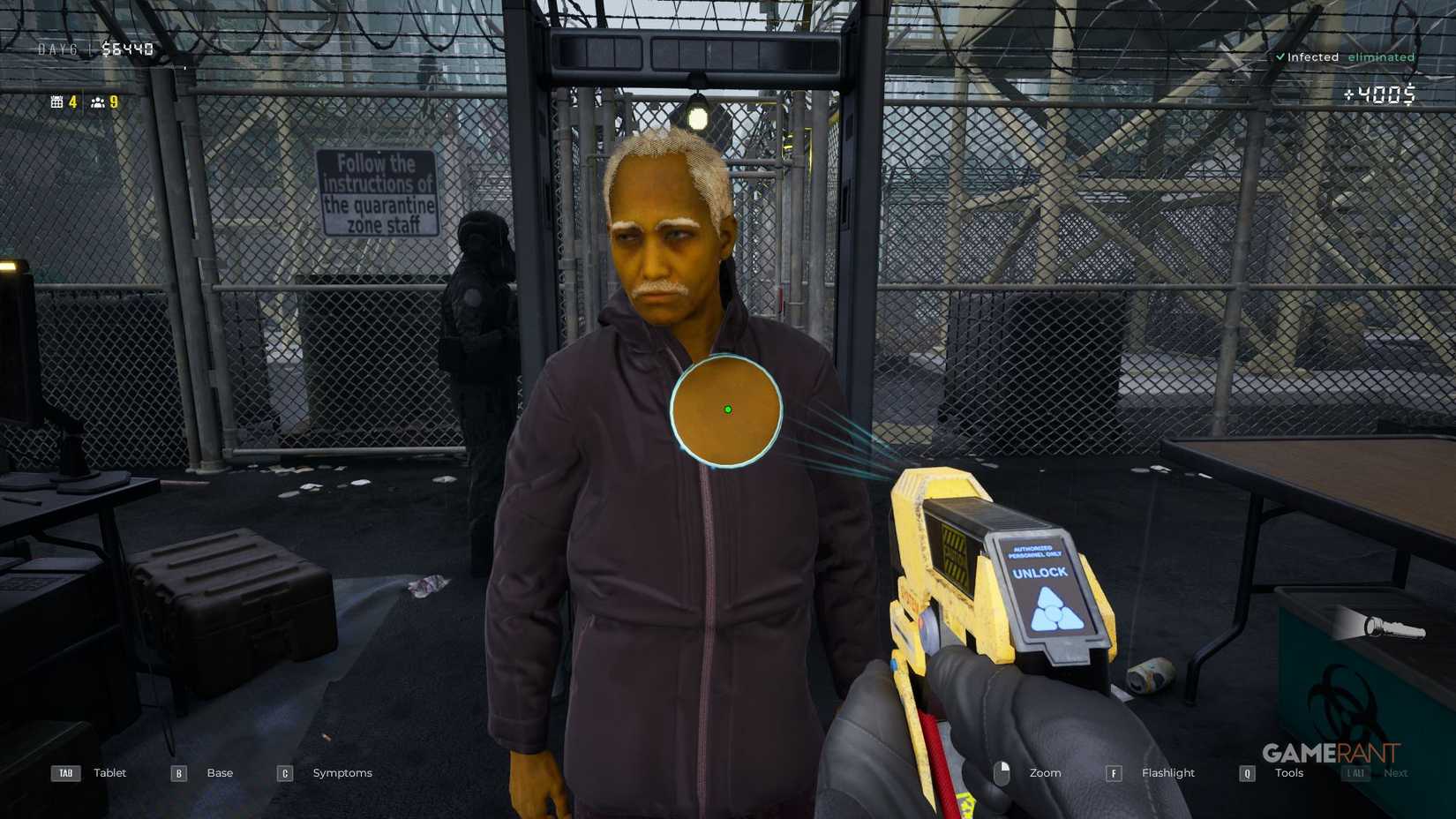 Quarantine Zone The Last Check - Checking for Symptoms