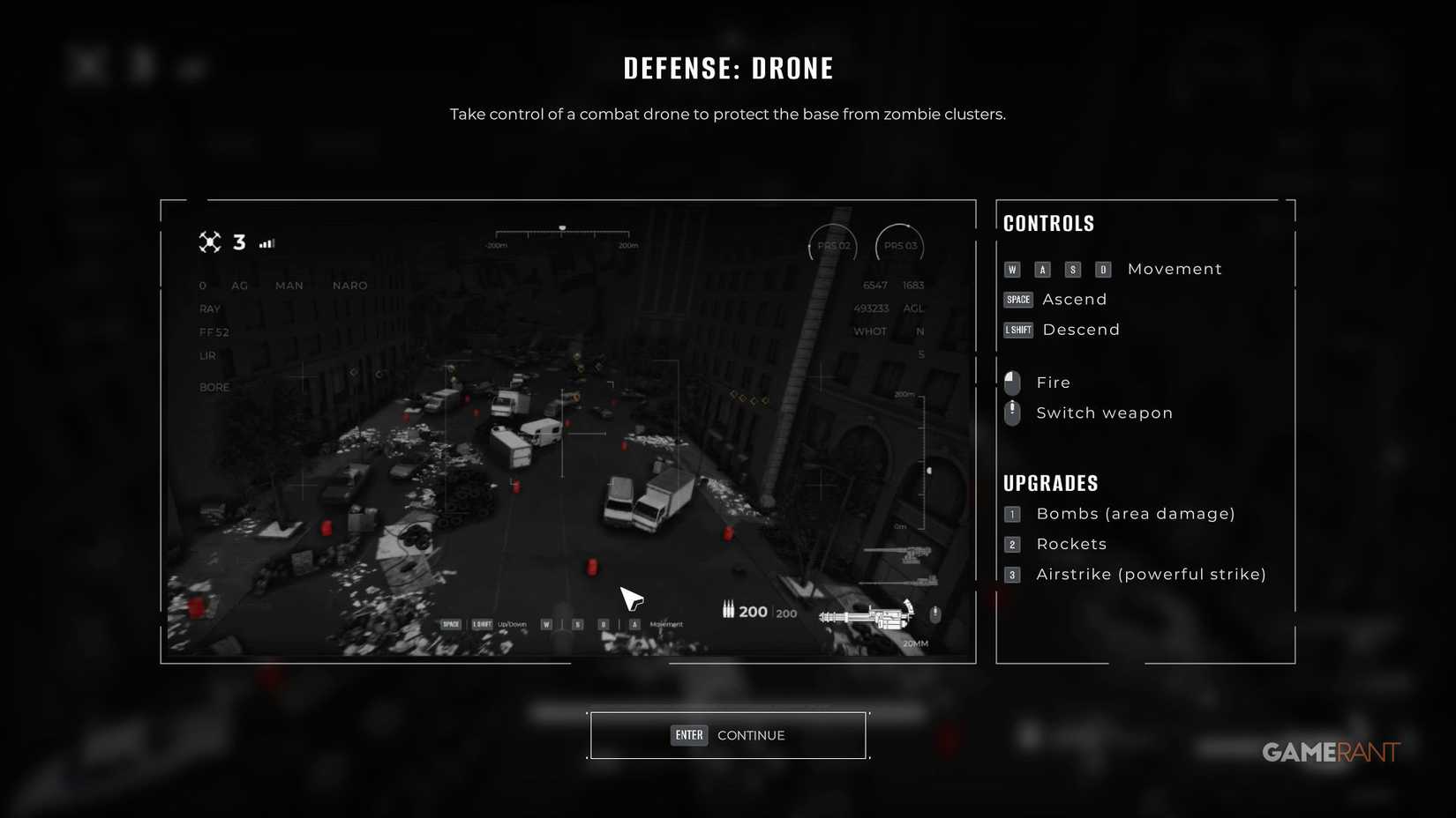 Quarantine Zone The Last Check - Drone Controls
