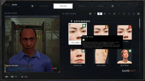 Quarantine Zone The Last Check - Green Symptom - Yellow Eyes