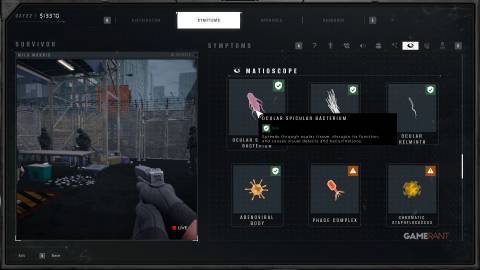 Quarantine Zone The Last Check - Matioscope - Ocular Spicular Bacterium