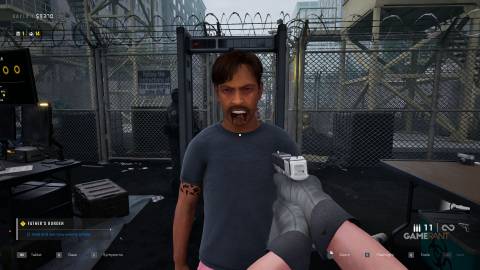 Quarantine Zone The Last Check - Pistol Pointed at Infected