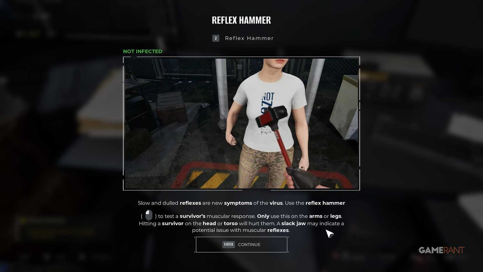 Quarantine Zone The Last Check - Reflex Hammer