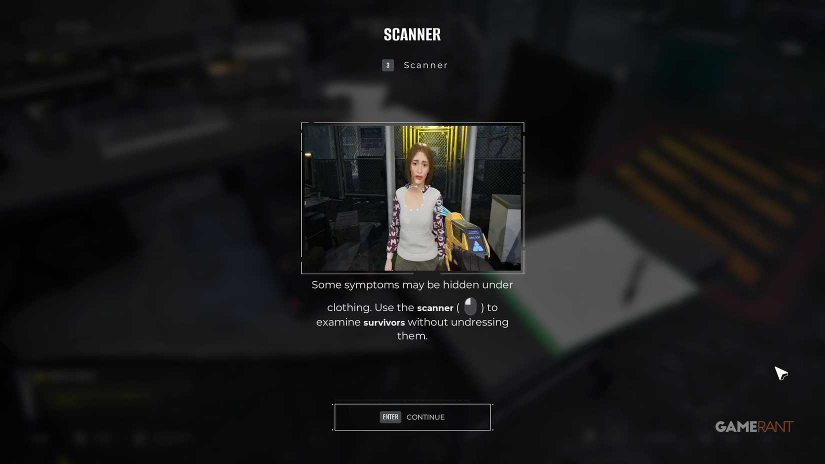 Quarantine Zone The Last Check - Scanner