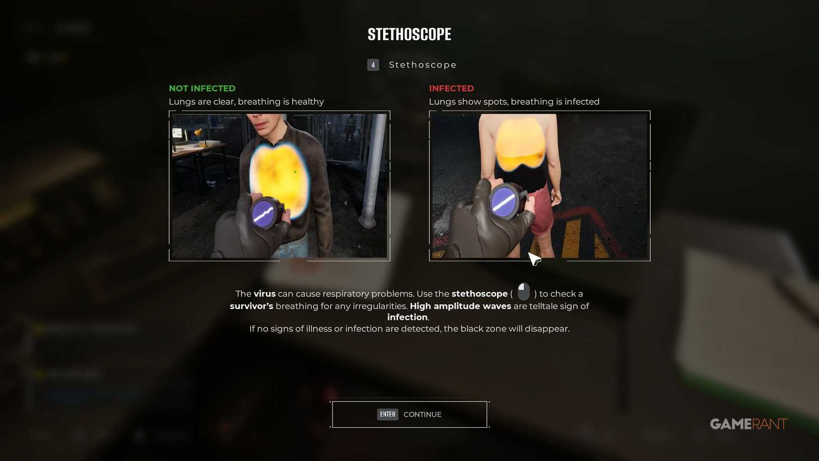 Quarantine Zone The Last Check - Stethoscope Guide