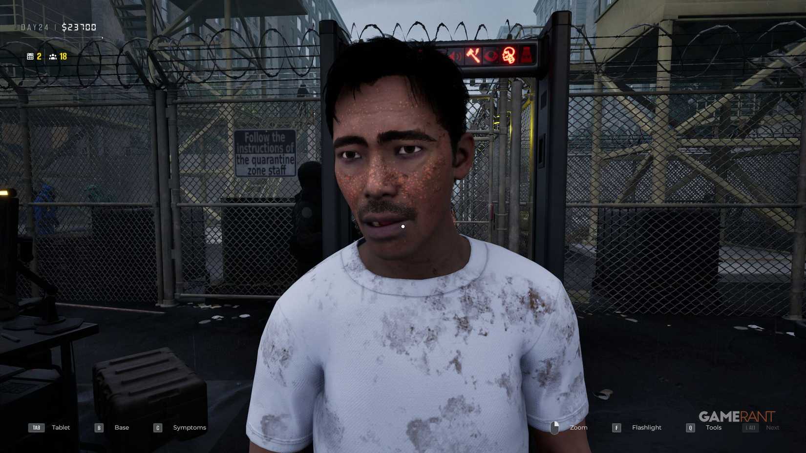 Quarantine Zone The Last Check - Symptoms - Freckles