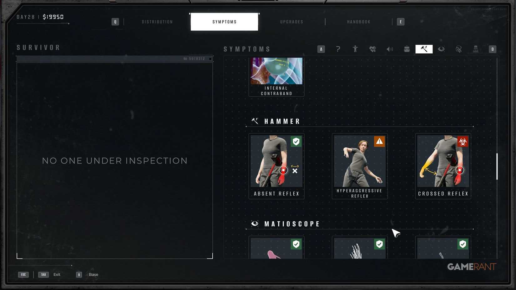 Quarantine Zone The Last Check - Symptoms - Hammer