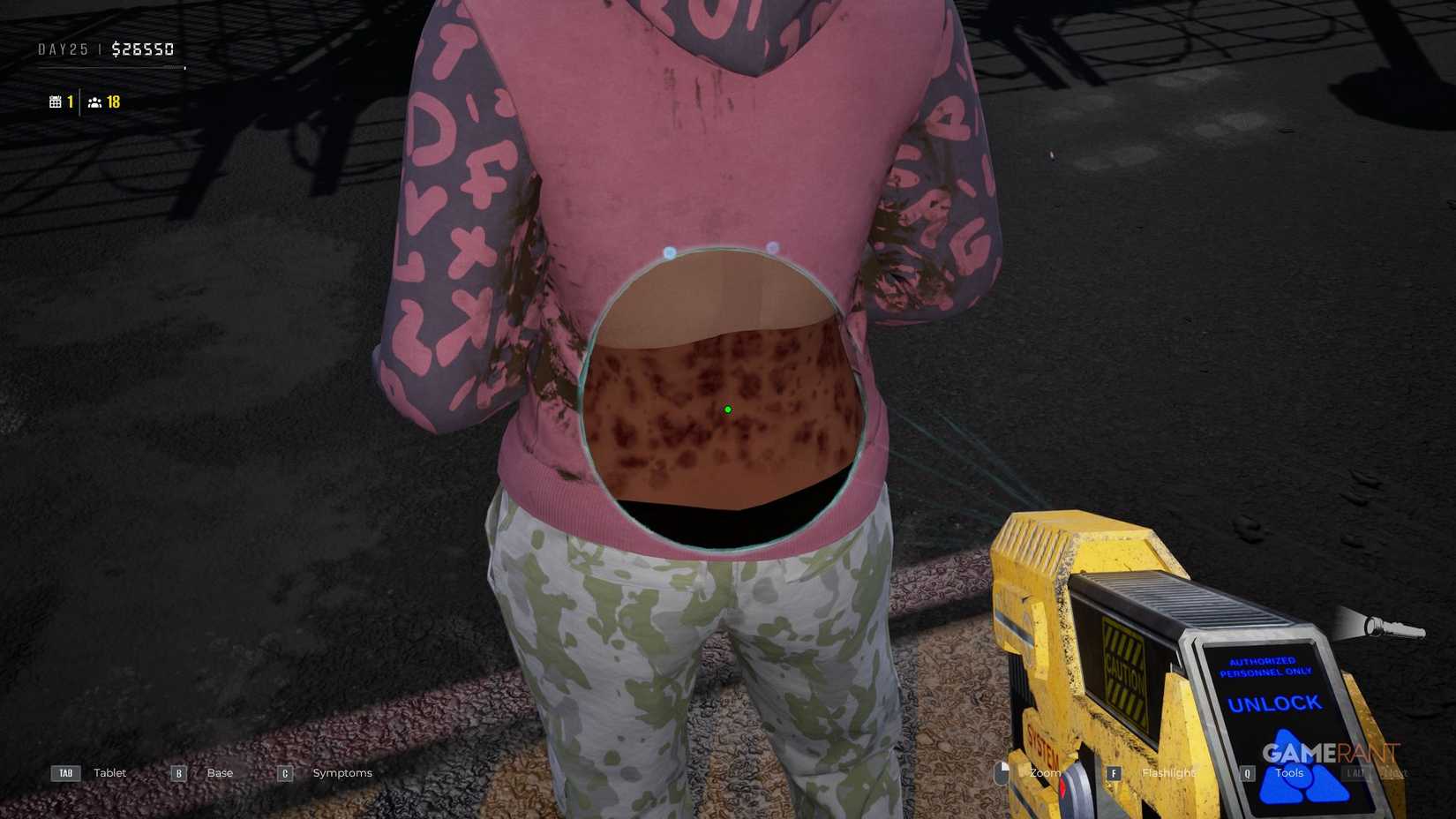 Quarantine Zone The Last Check - Symptoms - Herpes