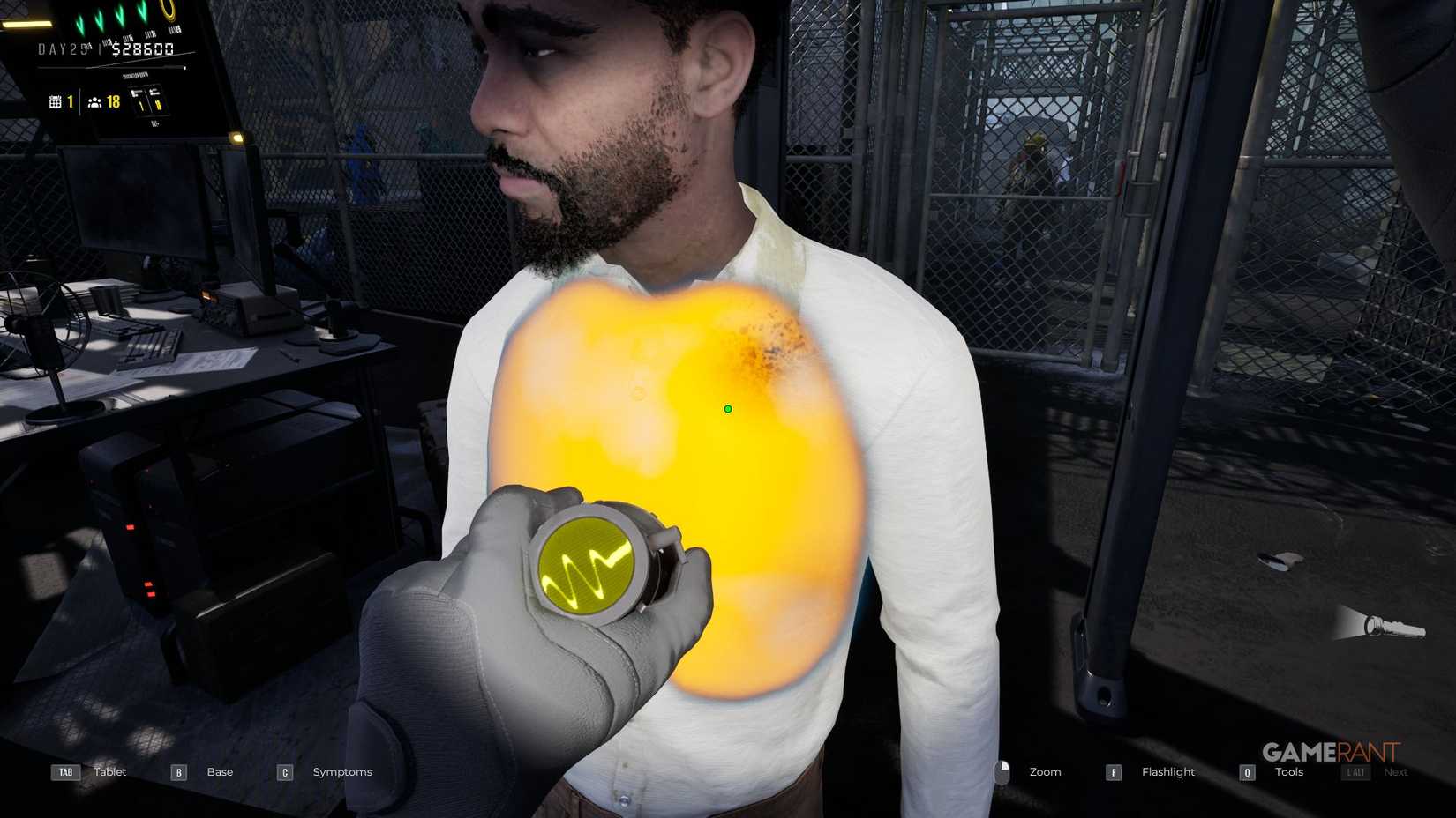 Quarantine Zone The Last Check - Symptoms - Non-Specific Respiration