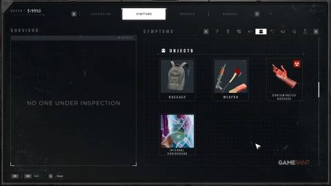 Quarantine Zone The Last Check - Symptoms - Objects