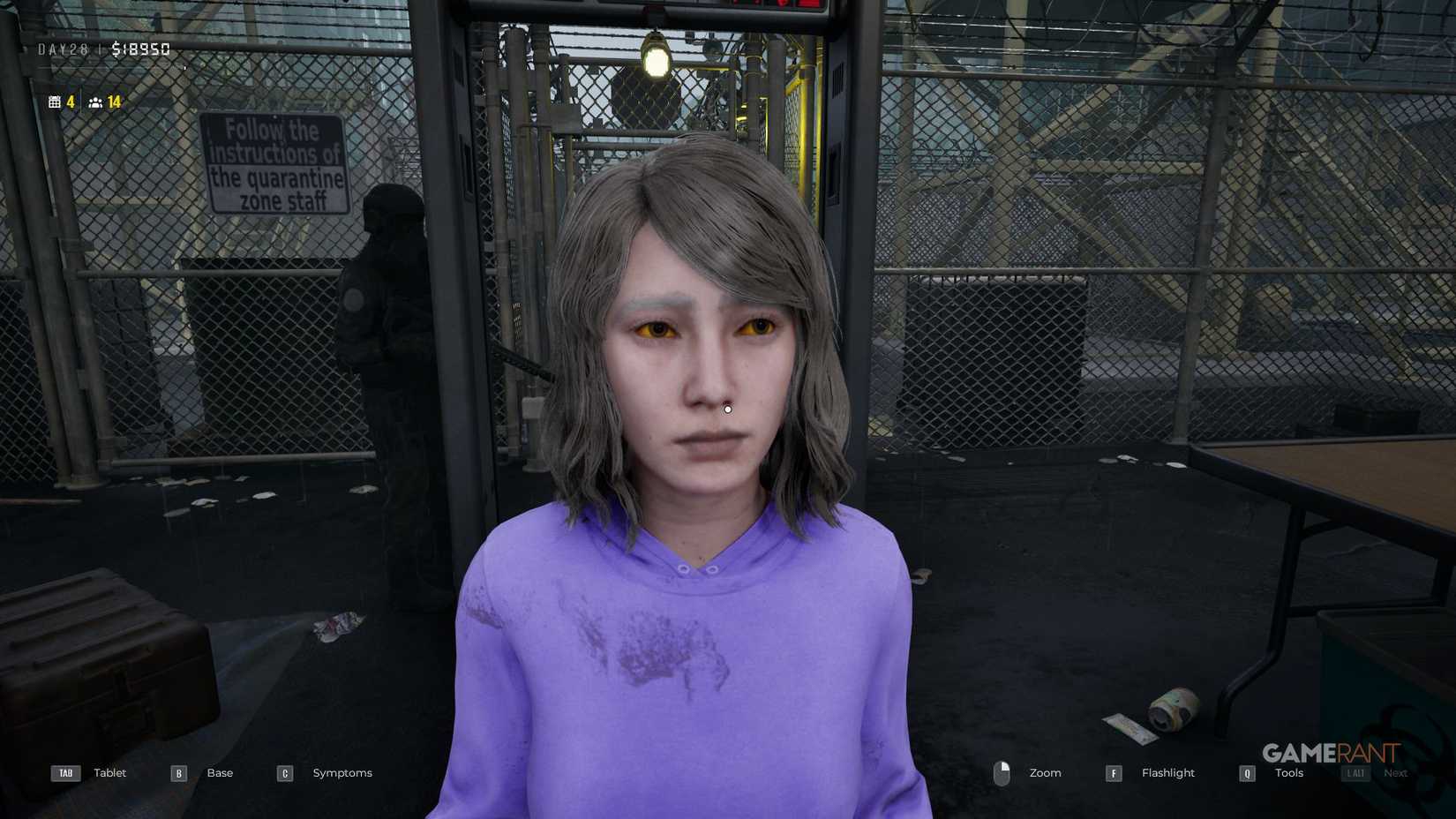 Quarantine Zone The Last Check - Symptoms - Pale Skin