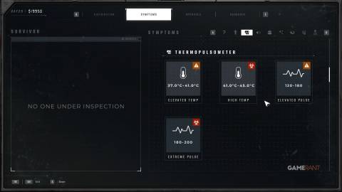 Quarantine Zone The Last Check - Symptoms - Thermopulsometer