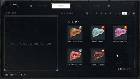 Quarantine Zone The Last Check - Symptoms - X-Ray