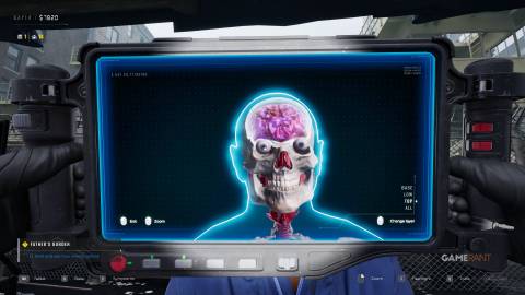 Quarantine Zone The Last Check - X-Ray - Color Difference Brain