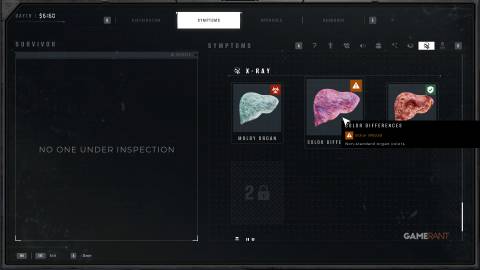 Quarantine Zone The Last Check - X-Ray - Color Differences