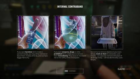 Quarantine Zone The Last Check - X-Ray - Internal Contraband