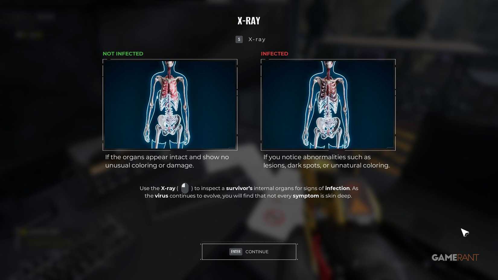 Quarantine Area Final Check - X-Ray Tutorial