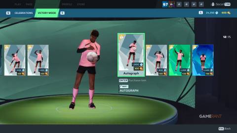 Rematch - Cosmetic - Autograph Victory Mood