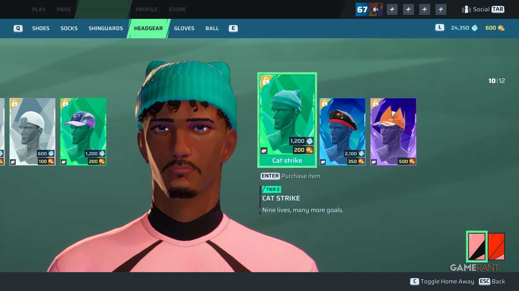 Rematch - Cosmetic - Cat Strike Hat