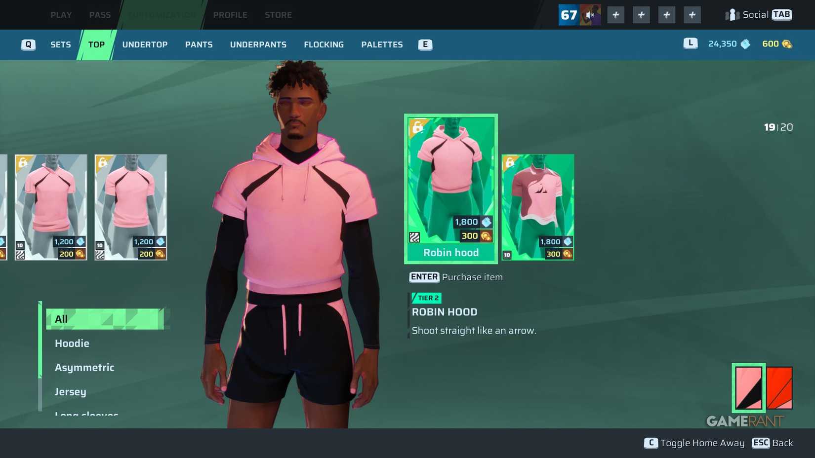 Rematch - Cosmetic - Robin Hood Hoodie