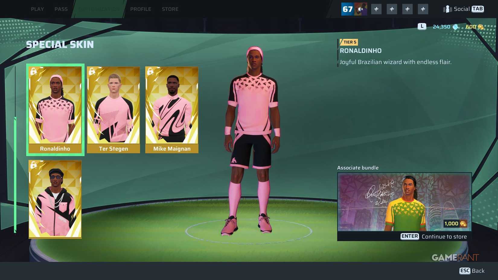 Rematch - Cosmetic - Ronaldinho Bundle