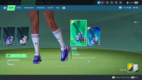 Rematch - Cosmetic - Strider Boots