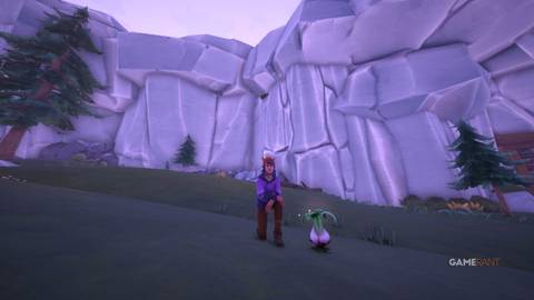 Finding Wild Garlic in the Pulsewater Plains area of Bahari Bay in Palia.