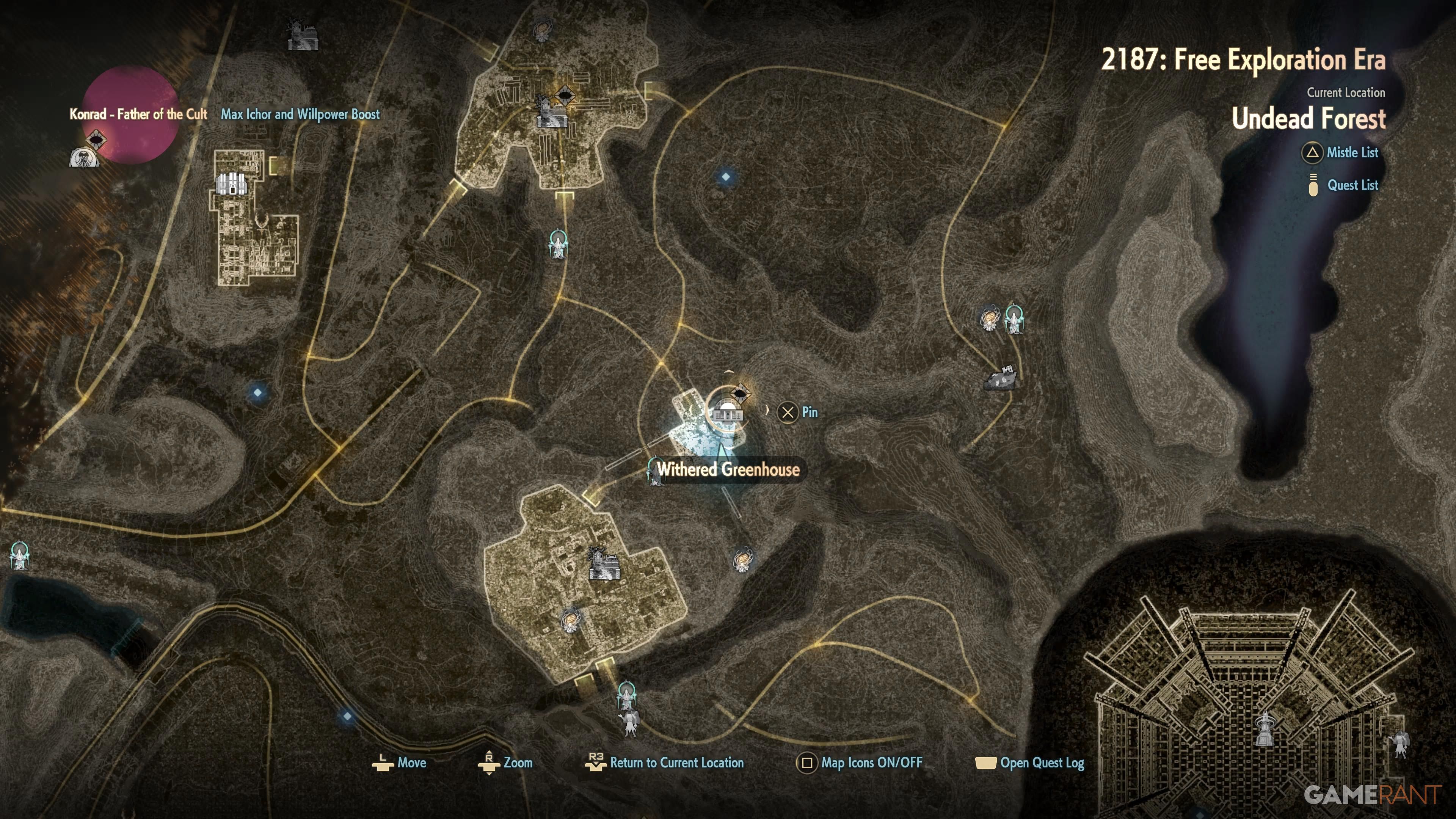 Mountain Underground Facility Key Location in Code Vein II