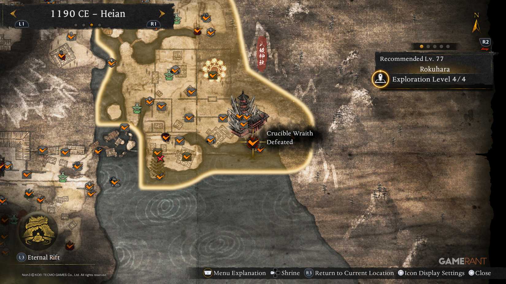 All Heian Crucible Wraiths in Nioh 3 (6)