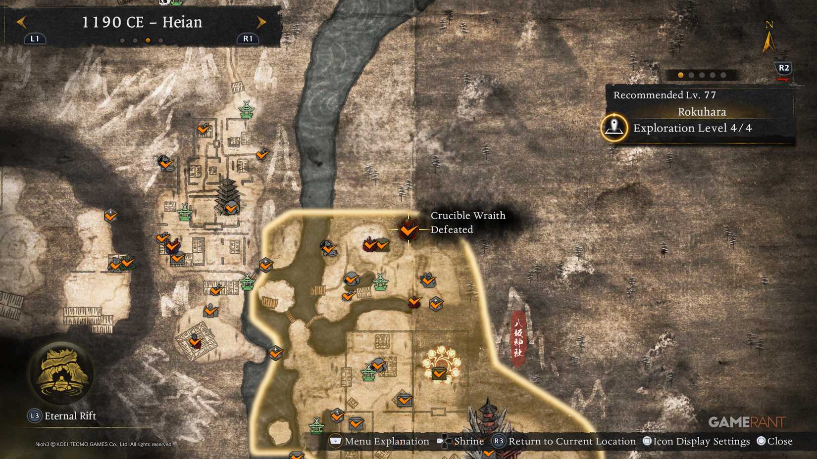 All Heian Crucible Wraiths in Nioh 3 (7)