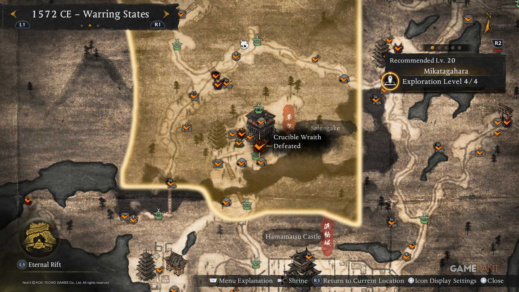 All Warring States Crucible Wraiths in Nioh 3 (10)