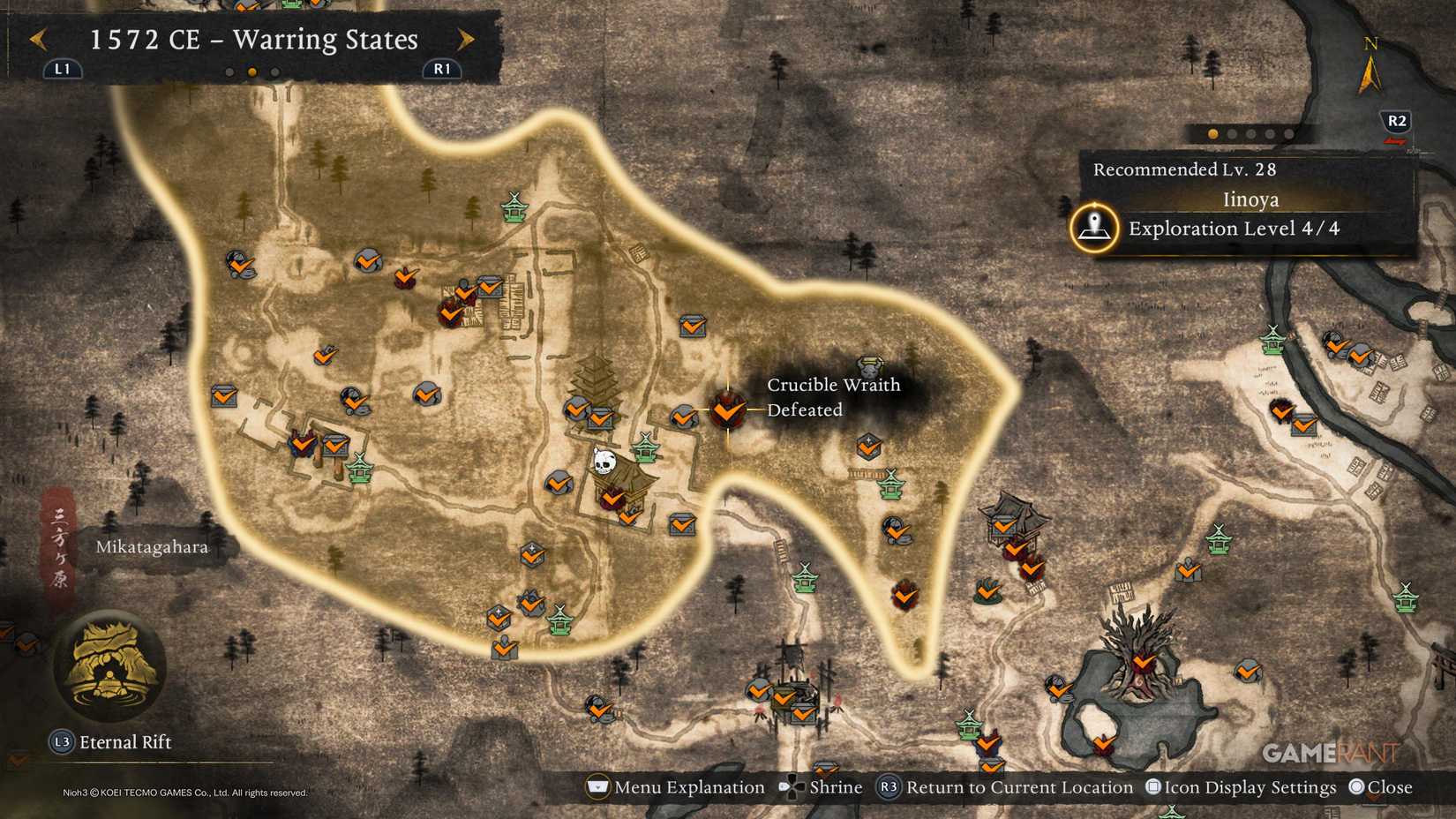 All Warring States Crucible Wraiths in Nioh 3 (12)