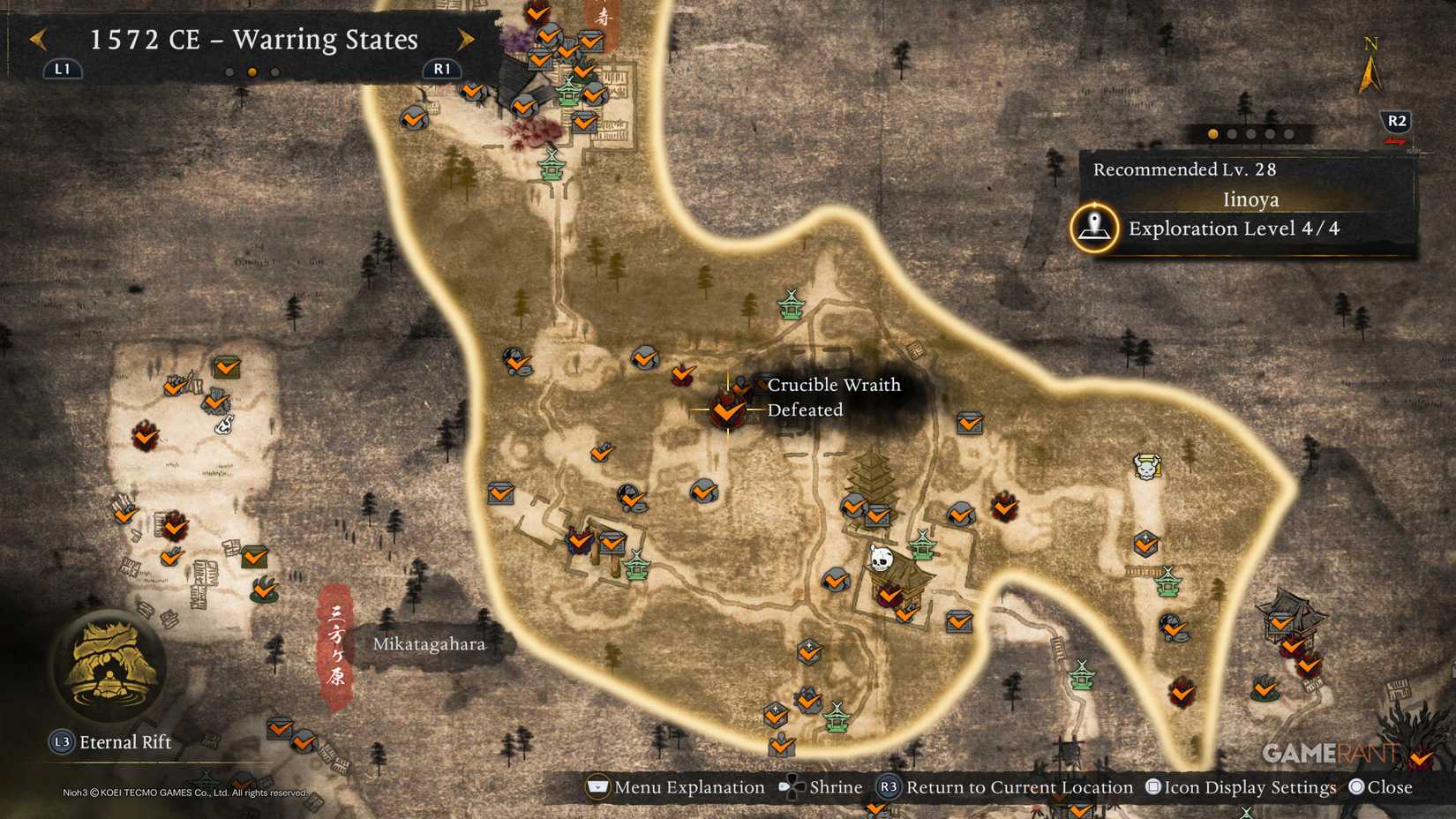 All Warring States Crucible Wraiths in Nioh 3 (14)