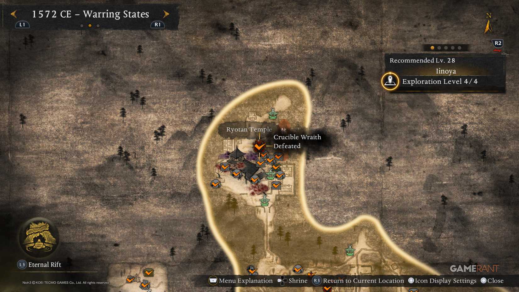 All Warring States Crucible Wraiths in Nioh 3 (15)