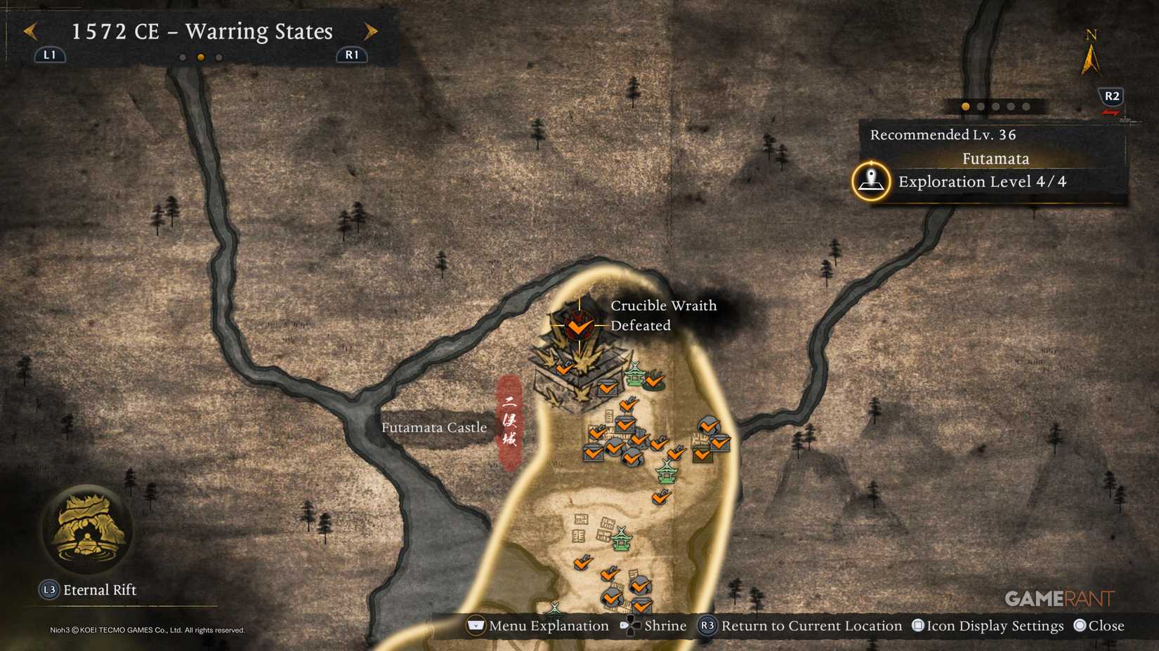 All Warring States Crucible Wraiths in Nioh 3 (17)