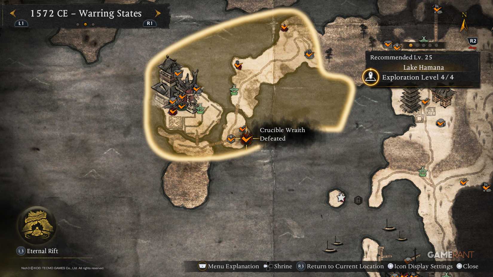 All Warring States Crucible Wraiths in Nioh 3 (18)