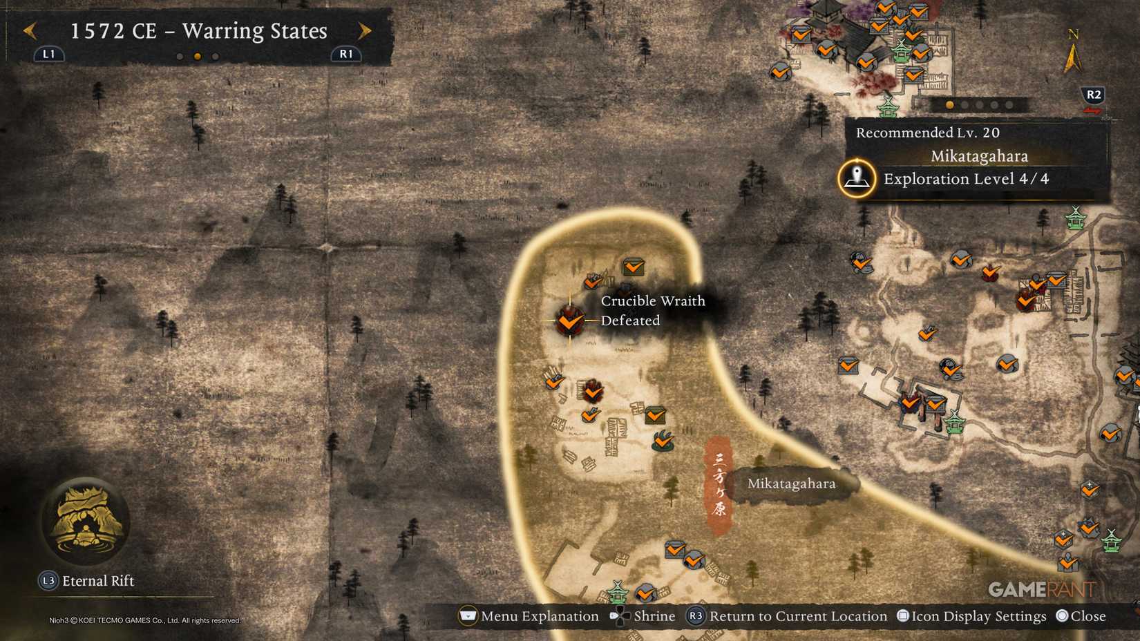 All Warring States Crucible Wraiths in Nioh 3 (9)