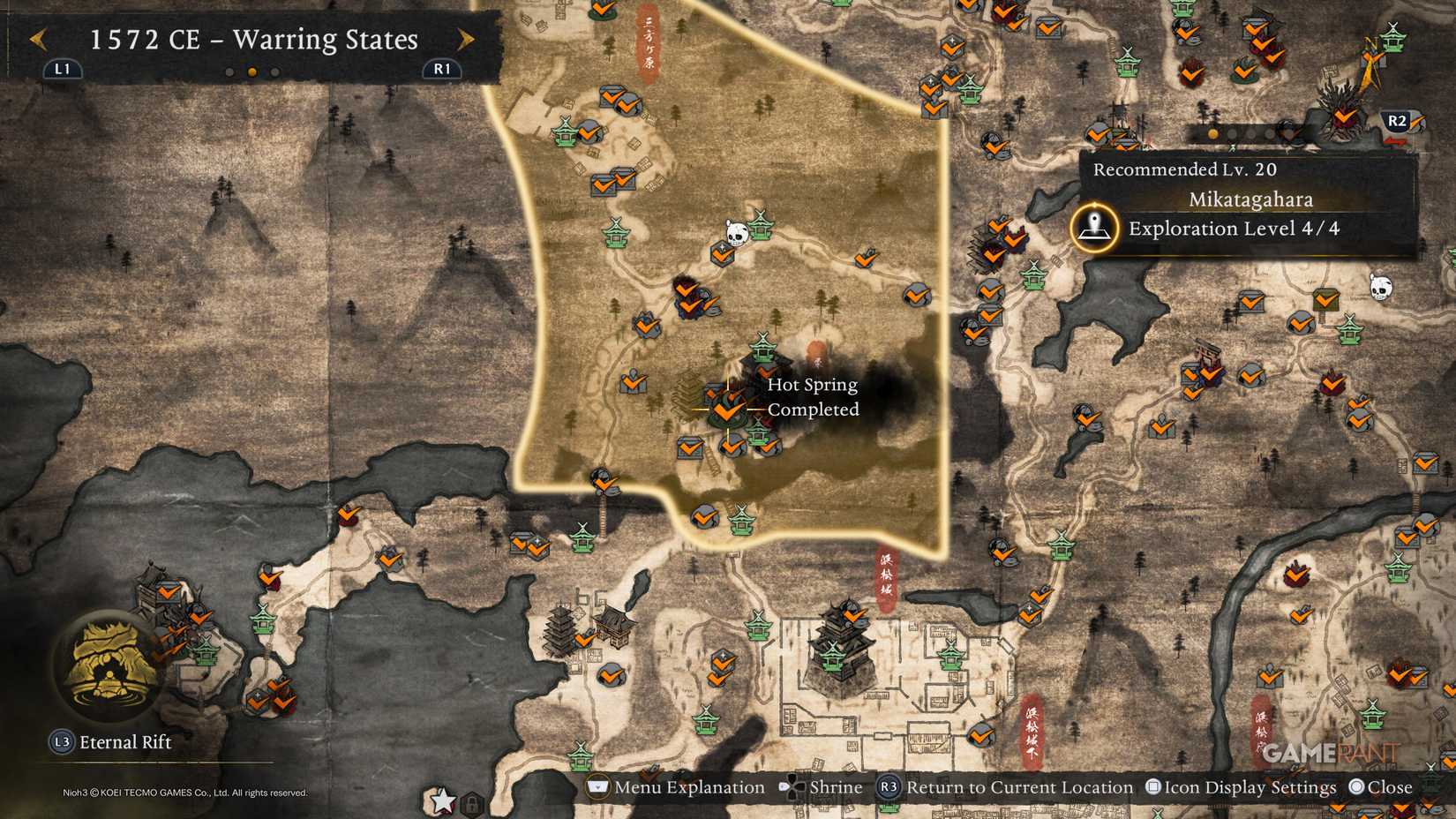 All Warring States Hot Springs in Nioh 3 (5)