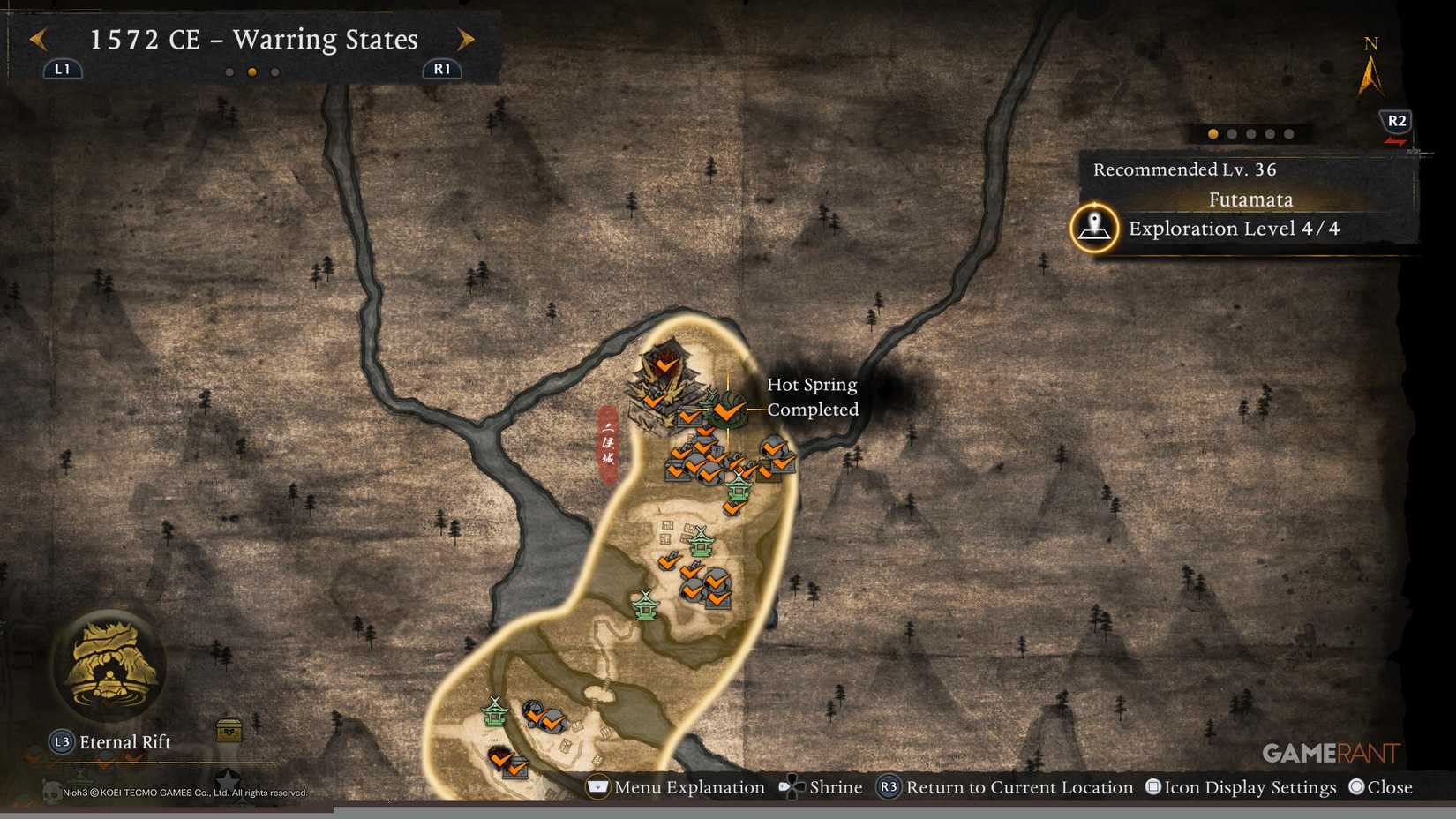 All Warring States Hot Springs in Nioh 3 (9)