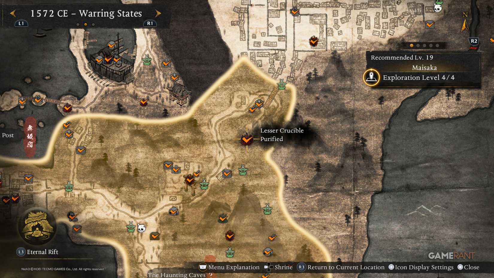 All Warring States Lesser Crucibles & Crucible Spikes in Nioh 3 (5)