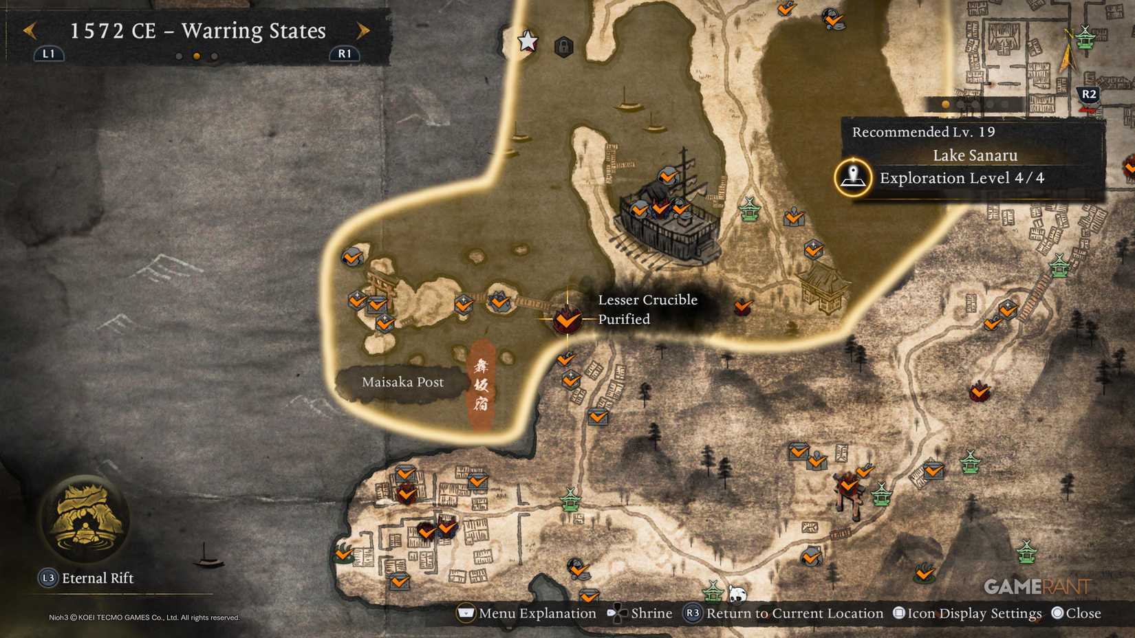 All Warring States Lesser Crucibles & Crucible Spikes in Nioh 3 (6)