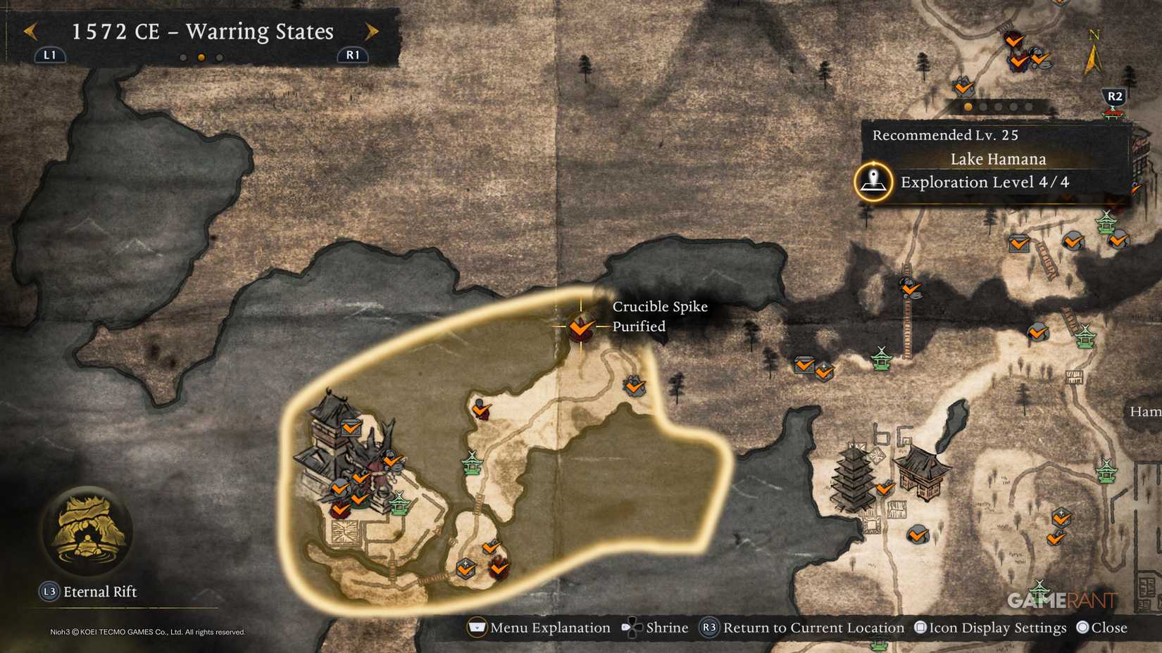 All Warring States Lesser Crucibles & Crucible Spikes in Nioh 3 (9)