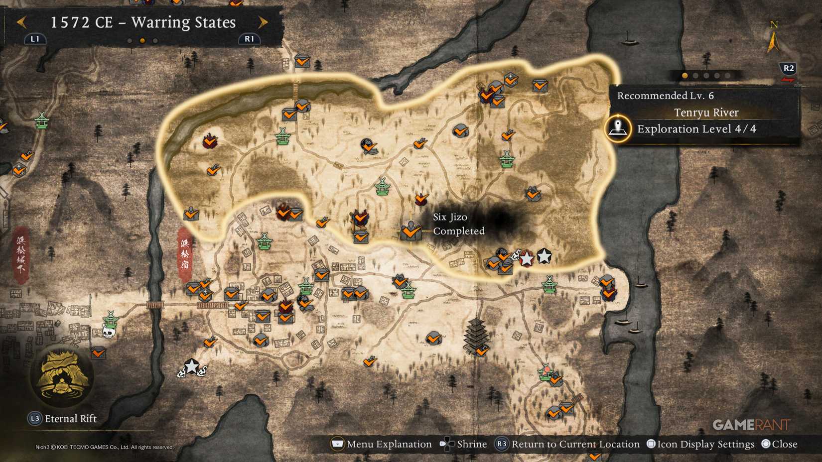 All Warring States Six Jizo in Nioh 3 (1)